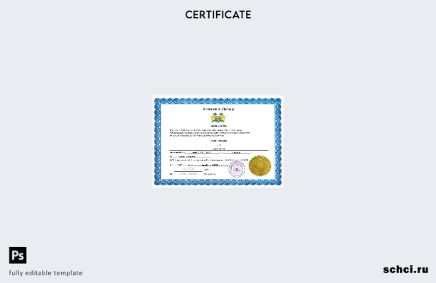 цифровая загрузка свидетельства о браке в Сьерра Леоне, шаблон Word и PDF